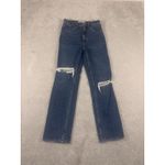 Abercrombie & Fitch Abercrombie Fitch Jeans Women 00 24R Blue Ankle Straight Ultra High Rise Photo 1