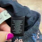 Ann Taylor  Floral A Line Skirt Copper Metallic Navy Blue Pink Womens Size 2 NEW Photo 4