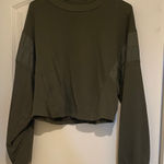 Bershka  Olive Sweatshirt for Women Photo 0
