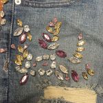 EXPRESS  jewel accent shorts shortie High Rise Shorts size 4 Photo 2