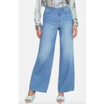 L'Agence  Alicent High Waist Wide Leg Jeans in Havana Blue Relaxed US 23 NWT Photo 2