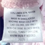 st. john's bay Women’s St John’s Bay Light Pink Mid Rise Cargo Jogger Pants BRAND NEW Size M Photo 5