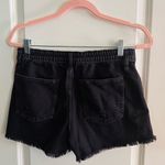 Aerie  Distressed Denim Black Shorts - Size SP Photo 1