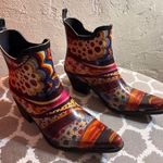 Corkys Red and Orange Winter Rain Boots Size 7 Photo 0