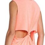 Lovers + Friends Orange Open Twist Back Tank Top Photo 1