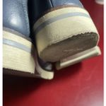 Pikolinos Womens Leather Laser Cut Lace Up Oxford Shoes EU 40 US 9 9.5 Comfort Blue Photo 9