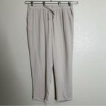Calvin Klein  Crepe Gauze Drawstring Pull On Women's Pants, Size 1X Photo 2
