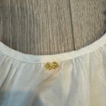 PilyQ  Barcelona Serena Lily White Lace Off The Shoulder Swimsuit Cover Up Large Photo 6