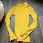 Cult Gaia  Gold Ribbed Button Down Photo 3