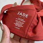 Jade Swim Apex Bikini Swim Top Terracotta Size Large Red Photo 2