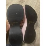 No Boundaries  Y2K Style Baby Pink Chunky Sandal 8 Strappy Photo 3