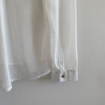 Elegant White Lace Women's Long Sleeve Top Size Large Photo 2