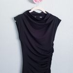 Baltic Born  Sasha Ruched Black Maxi Dress Photo 1