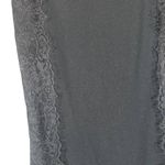 Mango  Black Lace Applique Short Sleeve Formal Sheath Dress Women Sz XS Photo 3