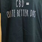 Gildan C-B-D Create Better Days Black Graphic Shirt Size XL GUC #4380 Photo 2