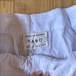 Sabo Skirt  White Pants Photo 1