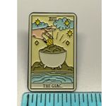 Enamel Pin Tarot Guac 18 Oracle Card Brooch Lapel Chip And Dip Food Multiple Photo 1