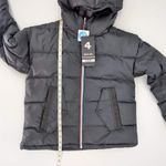 4 Laps FourLaps Black Women's Cover Down Jacket Goose Down Puffer Photo 9