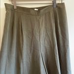 Josephine Chaus  Women’s Dark Green Dress Pants 100% Linen Photo 3