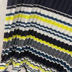 DKNY striped pleated midi skirt elastic waist women’s Size XLarge multicolor Photo 2