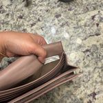 Bottega Veneta  Mauve Woven Wallet 100% Authentic Photo 13