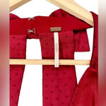 Free People  Satin Lover Knee Length Holiday Dress Photo 3