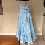 House Of CB HOUSE‎ OF CB 'Mademoiselle' Cinderella Blue Tulle Midi Dress NWOT size M A-C Photo 3