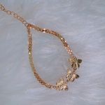 Gold Butterfly Anklet Photo 1