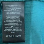 Anthropologie  NWT Pintuck Blouse Women’s Size Small Dark Turquoise Button Top Photo 11