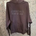 Fear of god Essentials  Hoodie Plum color Medium Photo 0
