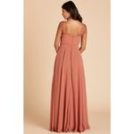 Birdy Grey  Kaia Dress Chiffon in Terracotta. Size Small. Photo 1