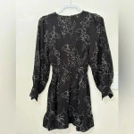 Kittenish ‎ Napa Black Printed Mini Dress Photo 5