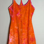 Outdoor Voices  orange and pink tie dye athletic dress Photo 0