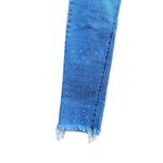 Levi's Levi’s Premium 501 Skinny High Rise Rhinestone Studded Fringe Denim Jeans NWT Photo 2