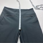 Athleta Stellar Women Size Medium Dark Grey Gray Black Cropped Legging Athletic Photo 5