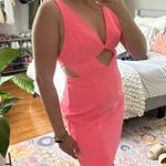 White Fox Boutique Pink Mini Dress w/ Cut Outs Photo 0