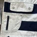 Vintage Mullberry Street Nautical Jacket Cream Navy Medium Blue Photo 12