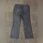 Coldwater Creek  Blue Dark Denim High Waist Straight Leg Jeans Size 14 Photo 5