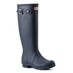 Hunter  ⚡️ Original Tall Matte Rain Boots, Navy Blue, Women's Size 8, NIB Photo 2