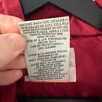 Northern Reflections Vintage red  hooded nylon/poly windbreaker women's large Photo 3