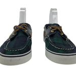 Sperry  Top Sider Blue Green Tartan Plaid Boat Shoe Women's size 10 Photo 3