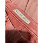 Pilcro  Stet Light Pink Tapered Mid Rise Cropped Twill Pants Stretch 26 Photo 4