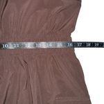 Vuori NWOT Villa Chocolate Brown Sleeveless Utility Romper XL in Java Photo 6