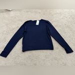 Jon & anna Nwt Navy Long Sleeve Shirt Womens/ Juniors Photo 1