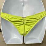 Sofia by Vix Cheeky Ruched Swim Bottom (Green Apple) Photo 4