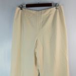 Talbots  14 32x29 Stretch Italian Wool Trousers Pants  In Ivory Photo 2