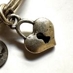 ALEX AND ANI silver tone heart locket bangle bracelet Photo 4