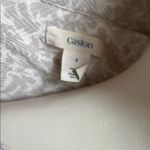 Caslon Blue and White Relaxed 3/4 Sleeve Blouse Photo 1