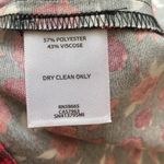 Something Navy Puffy Sleeve Wrap Dress Rose Ditsy Print Ditsy Floral Mini Dress Photo 9