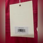 Mac Duggal  68254 Pink Chiffon Ruched Puff Sleeve A Line Maxi Dress Size 6 Photo 6